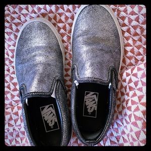 Vans slip on sneakers